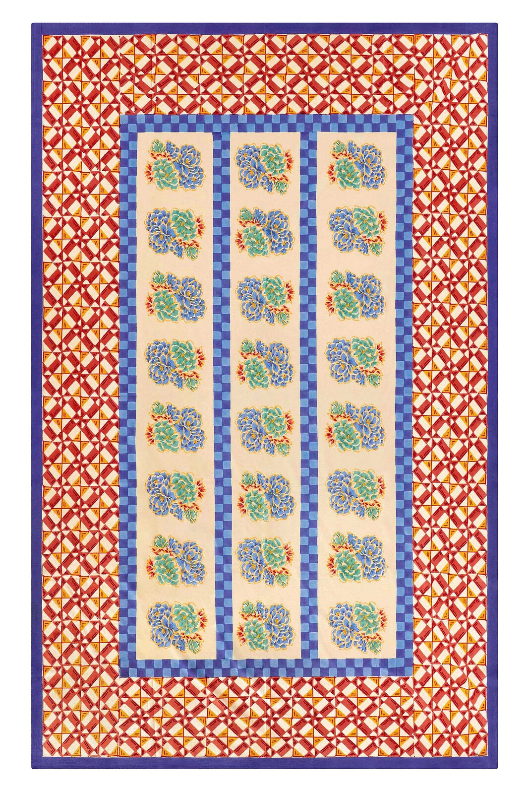 Toalha de mesa Positano Red Tiles — contribuir